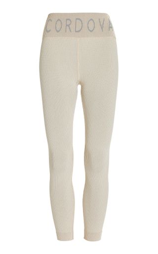 Base Layer Ribbed-Knit Pants