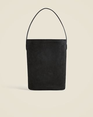 Berkeley Bucket Bag in Leather and Suede