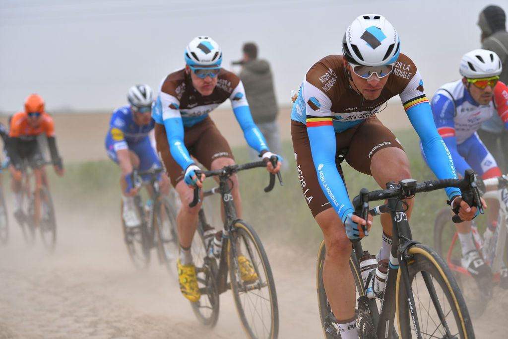 Oliver Naesen led the AG2R challenge