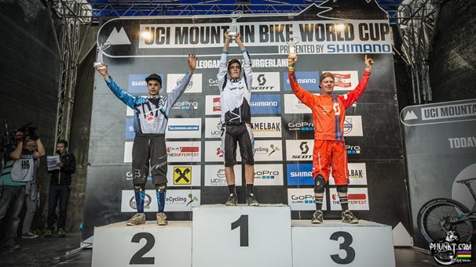 Final overall : Michael Jones, Loris Vergier, Noel Niederberger