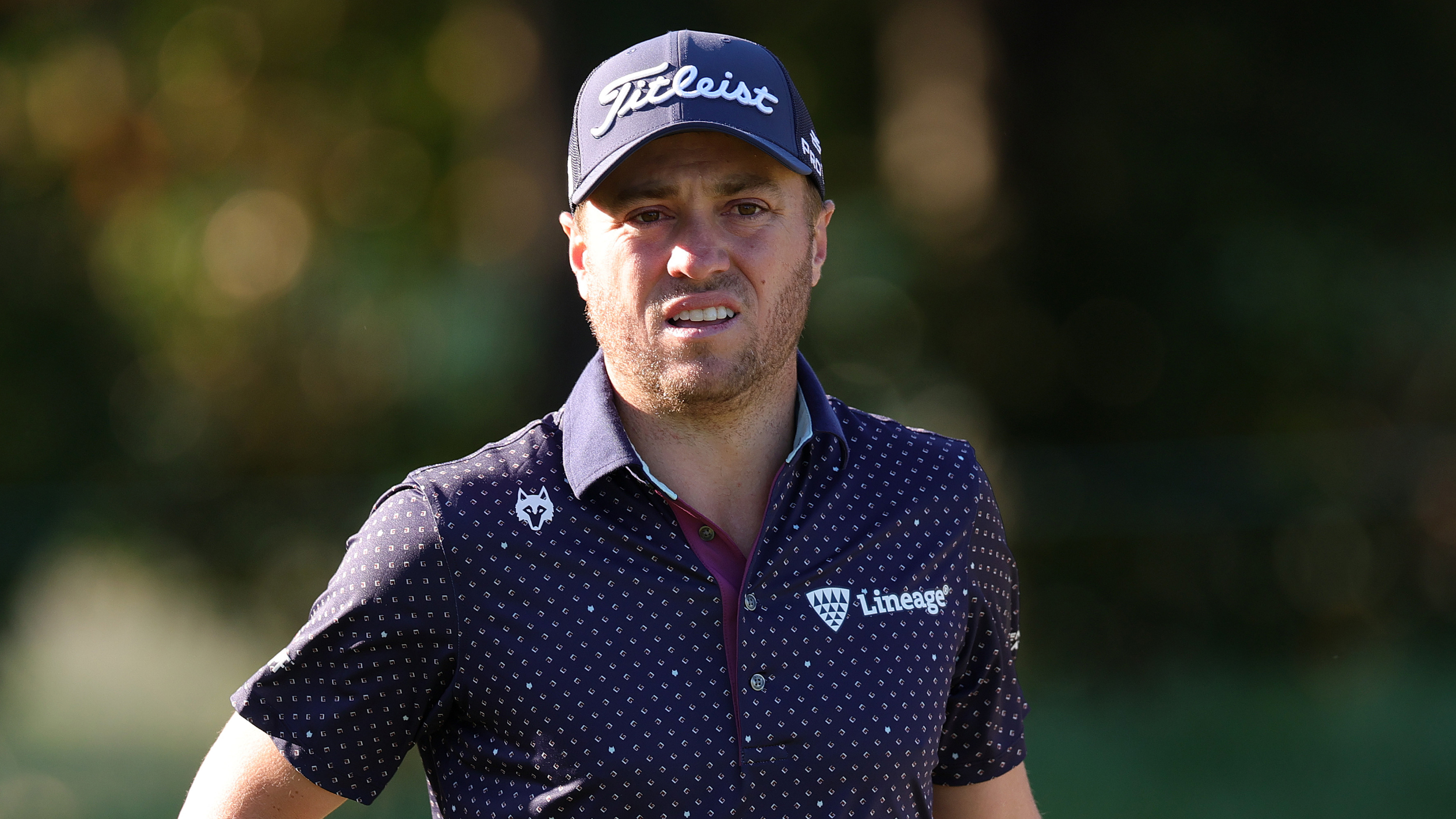 Justin Thomas during the pro-am before the Truist Championship