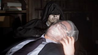 Resident Evil Requiem hooded killer