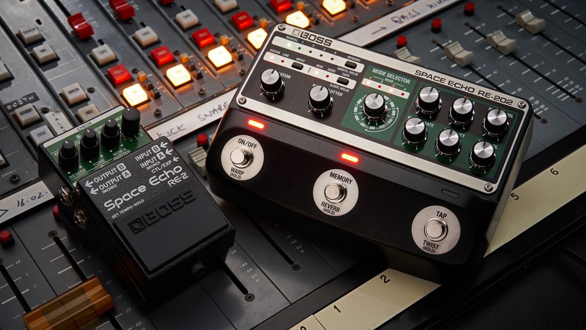 Boss unveils two new Space Echo pedals, the long-awaited RE-2 and 
