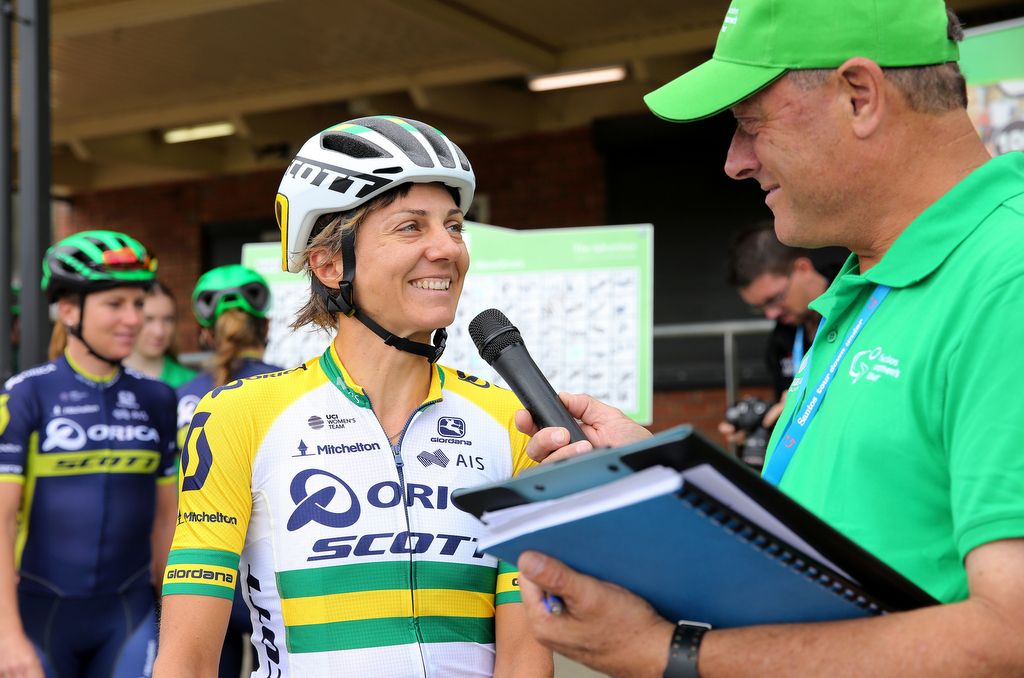 Australian champion Katrin Garfoot (Orica-Scott)