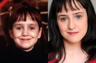 Mara Wilson then and now