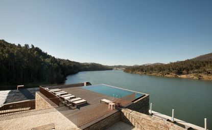 Douro41 hotel swimming pool, Raiva, Portugal