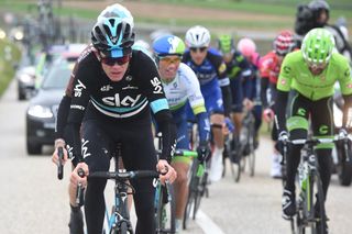 Chris Froome during stage five of the 2016 Tour de Romandie