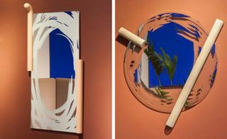 ‘Reflection of a gesture’ mirror, by Beza Projekt