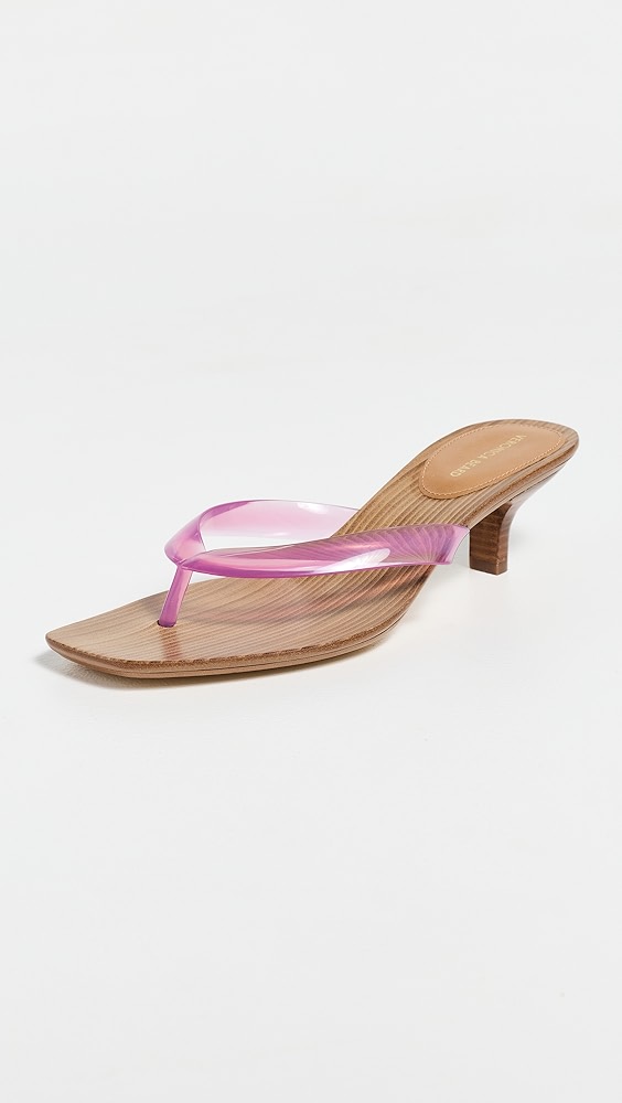 Veronica Beard Clea Jelly Sandals 45mm