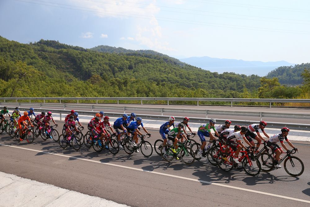 The Tour of Turkey peloton