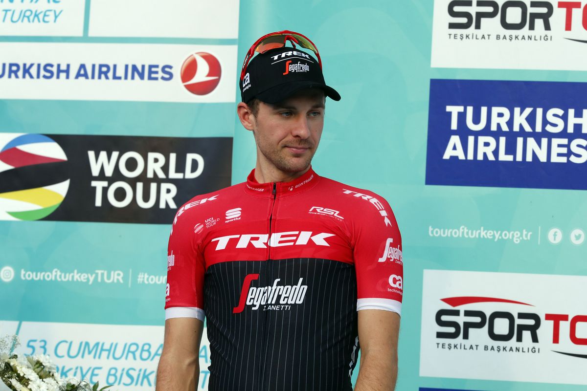 Edward Theuns had to settle for third place