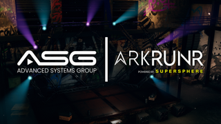 The ASG and Supercloud logo after the two partnered to enhance cloud XR and VR production.