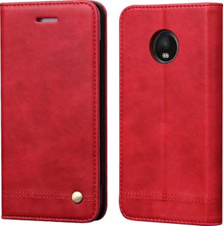 RUIHUI Leather Wallet Moto G6 Render