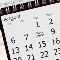 This is probably the cheapest custom printed desk calendar you can buy