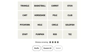 The NYT Connections puzzle for Jan 8, 2024