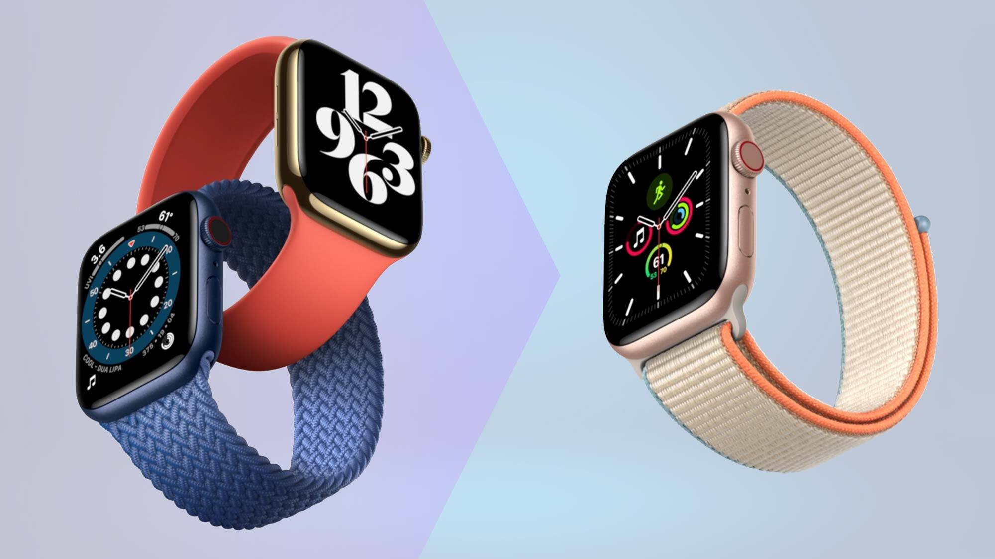 Apple Watch 6 vs. Apple Watch SE: Which smartwatch should you buy ...