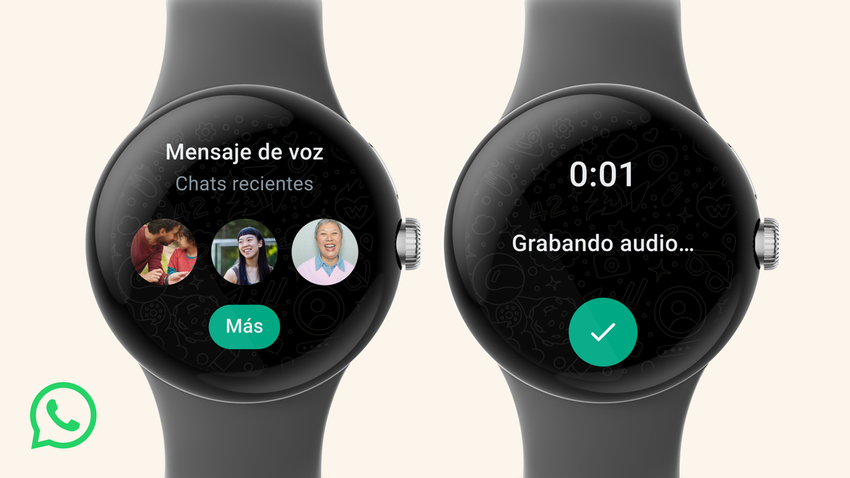 WhatsApp llega a smartwatches con Wear OS | TechRadar