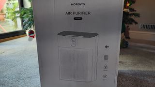 The Morento Air Purifier HY4866's basic packaging.