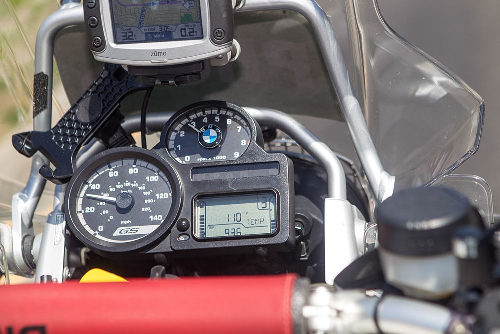 110 degree temperatures made for a tough day of riding and working on the way to Palm Springs