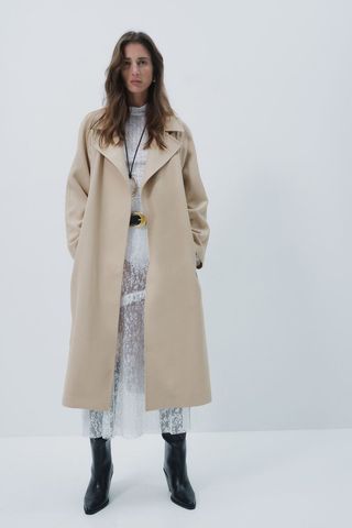 Trench-Look Coat