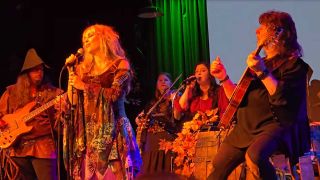 Blackmore's Night onstage at the Birchmere in Alexandria, Virginia