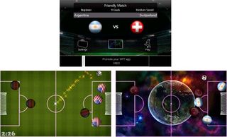 Air Soccer Tour Game Screens