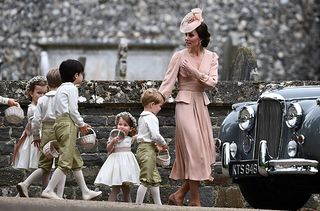 Princess Charlotte, Pippa's wedding