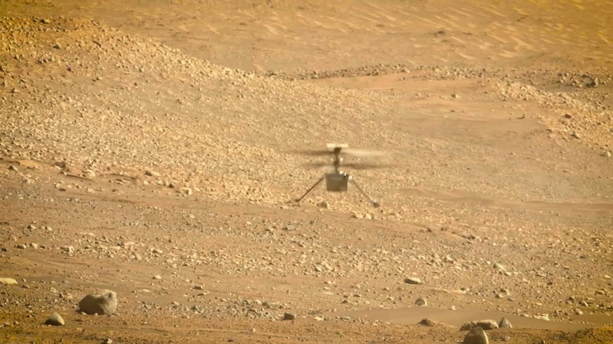 Mars helicopter borked, broken, an ex-helicopter, now abandoned and ...