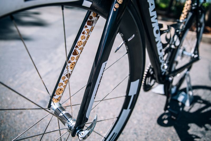Hed Wheels for Phil Gaimon but no cookies on the rims