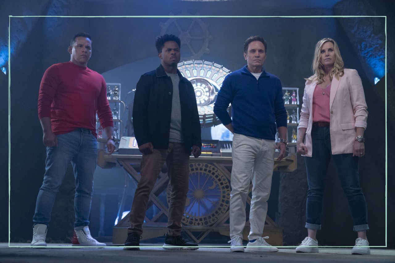 Mighty Morphin Power Rangers Cast: Then and now. Steve Cardenas, Walter Emanuel Jones, David Yost, Catherine Sutherland in Mighty Morphin Power Rangers: Once &amp; Always