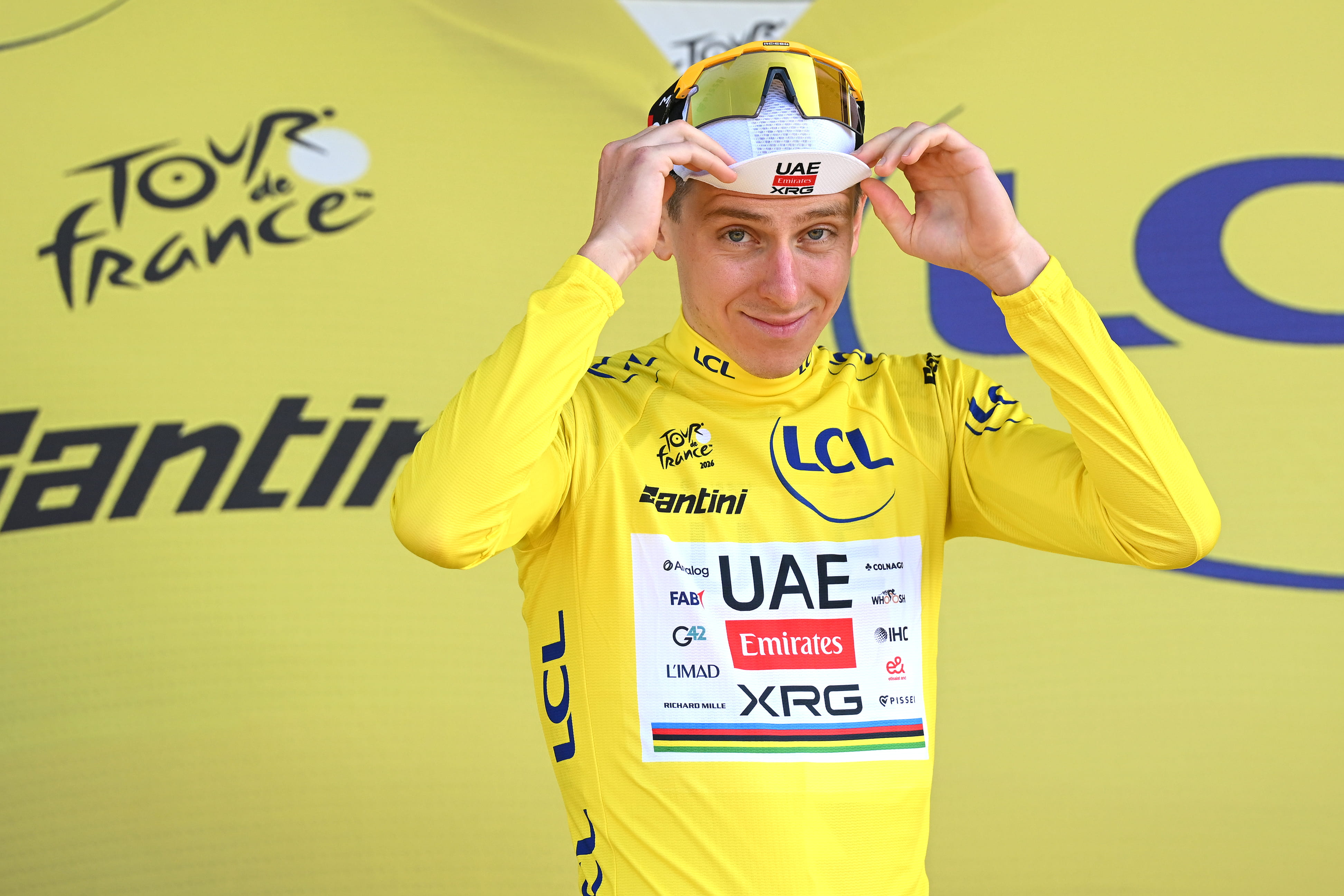 Tadej Pogačar at 2026 Tour de France