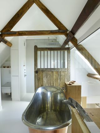 Mead Barn bathroom, renovated by Scott and Pippa Paton