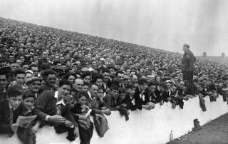 Maine Road 1947 Manchester derby