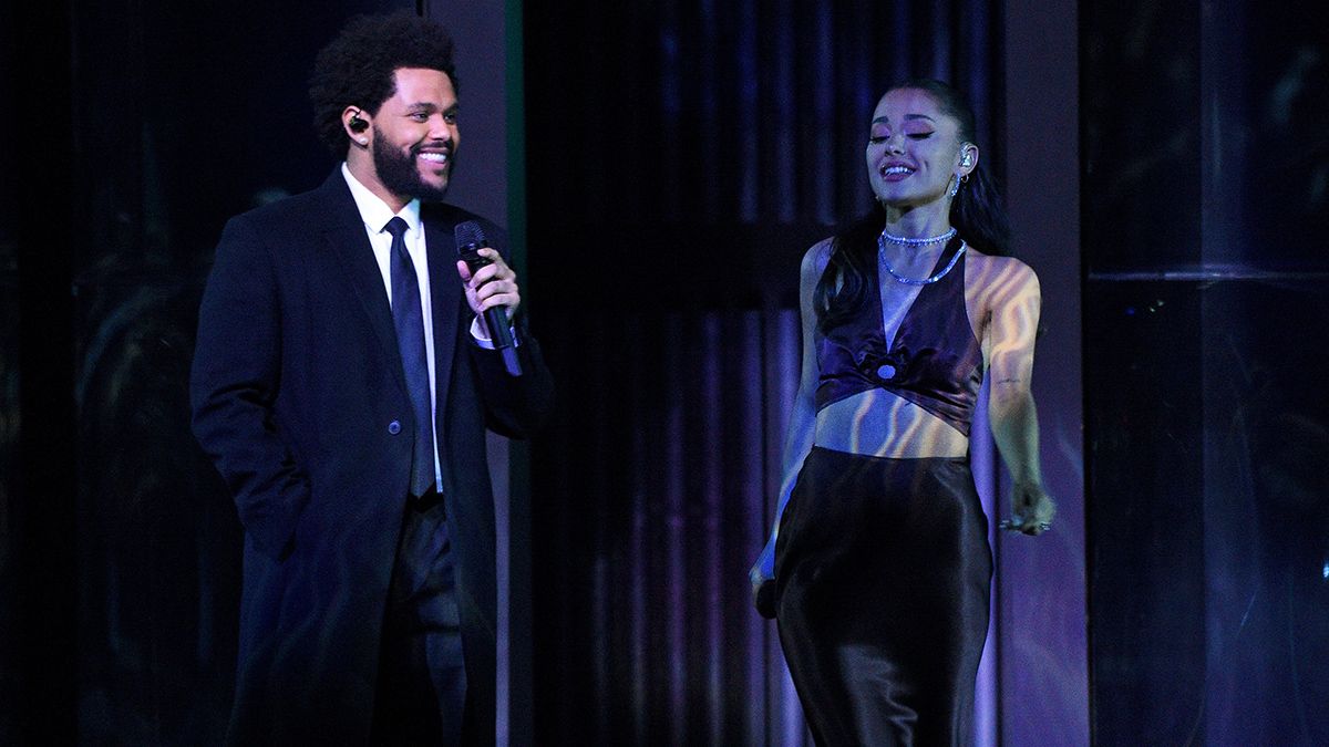 The Weeknd and Ariana Grande