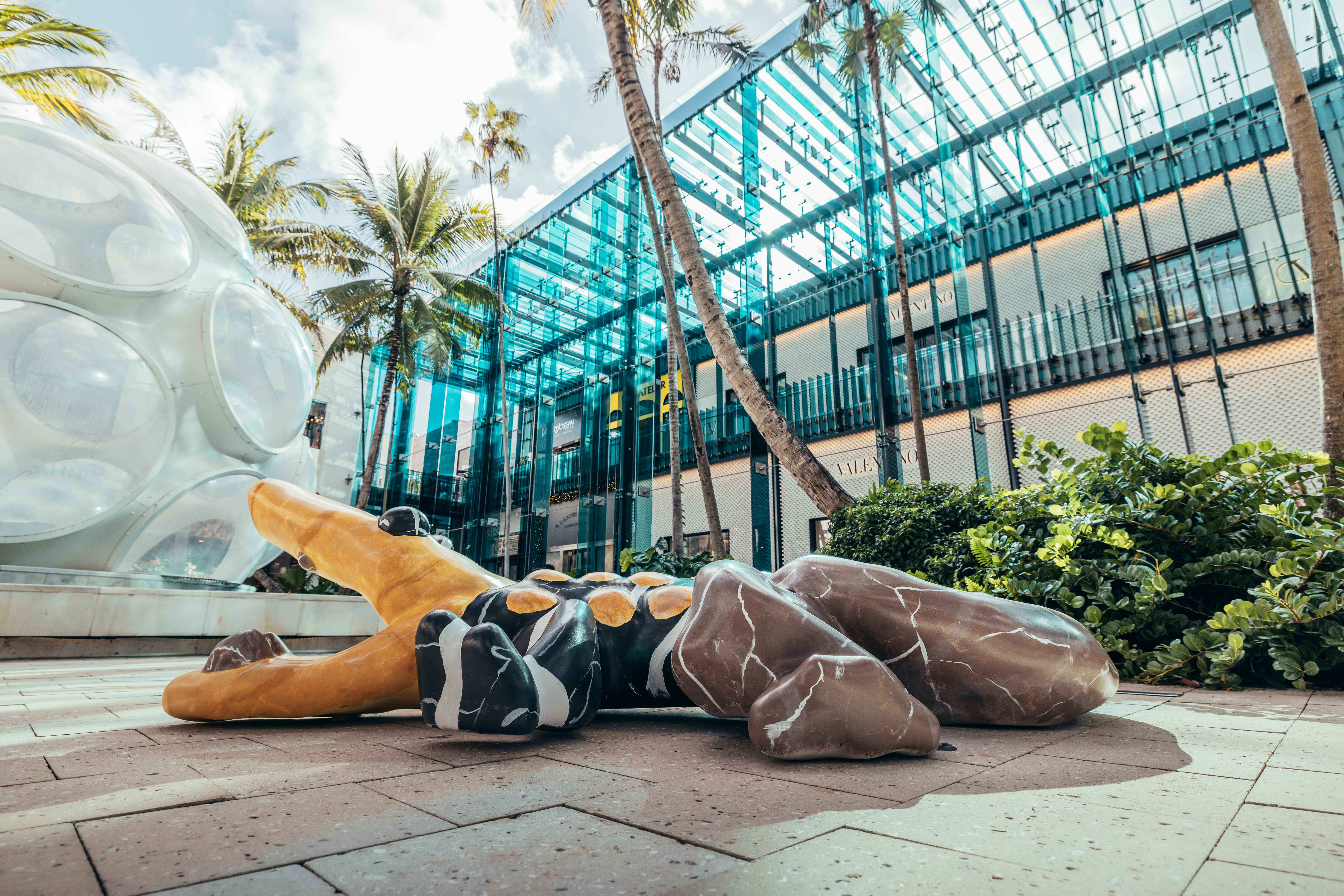 Katie Stout animals at miami design district