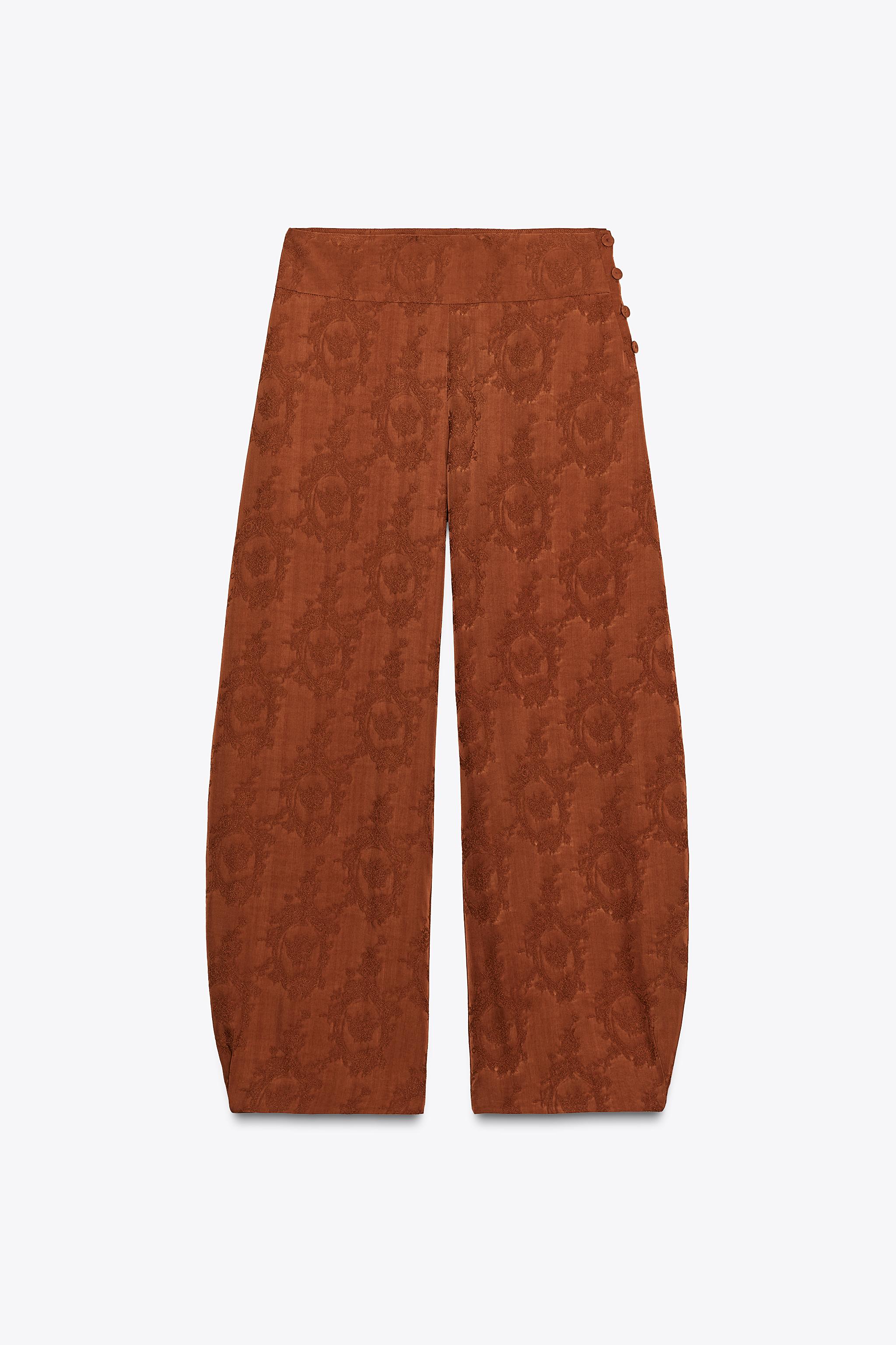 Balloon Jacquard Pants Zw Collection