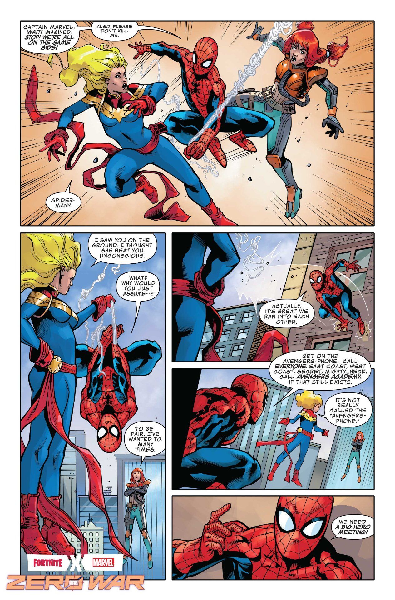 Marvel X Fortnite: Zero War #1