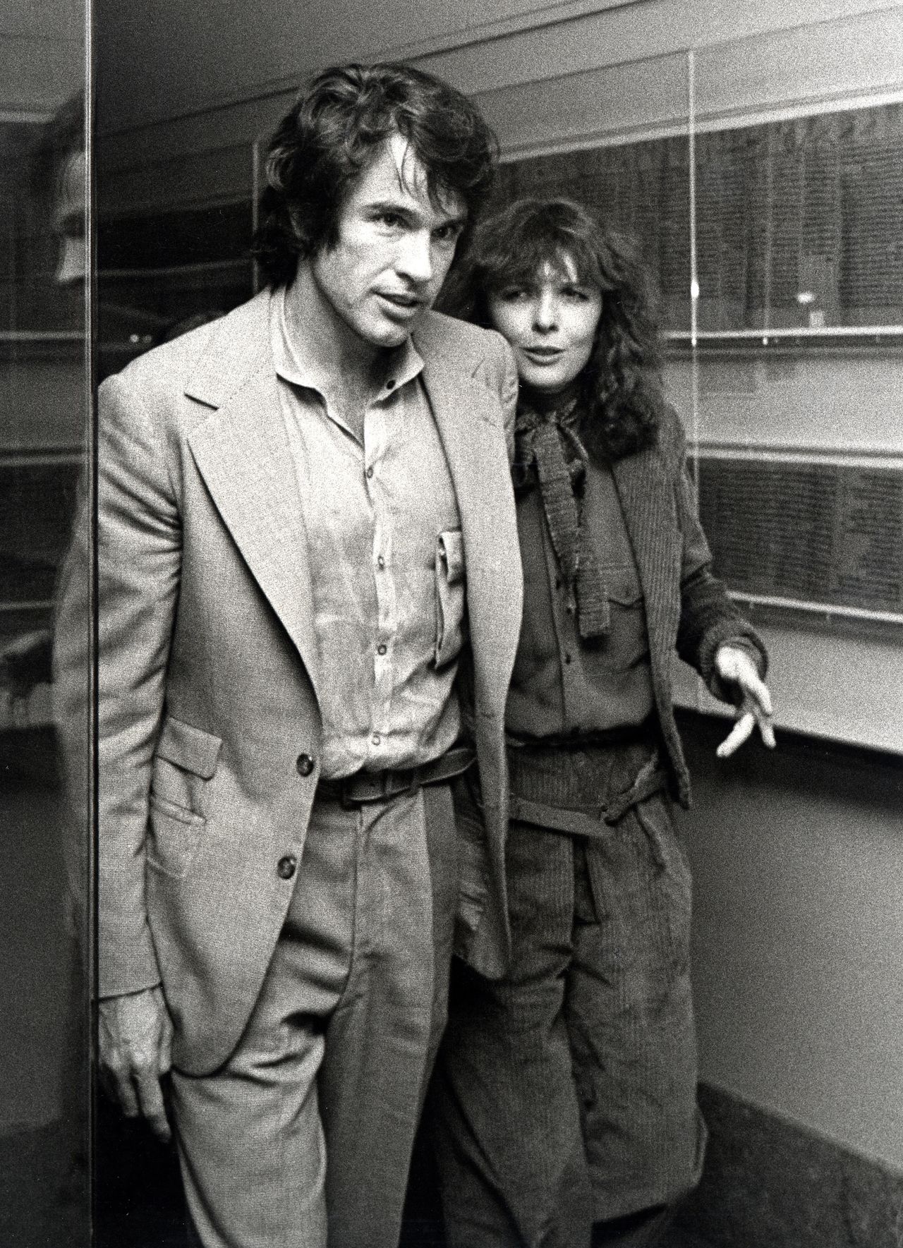 Diane Keaton's style evolution: Warren Beatty and Diane Keaton (Photo by Ron Galella/Ron Galella Collection via Getty Images)