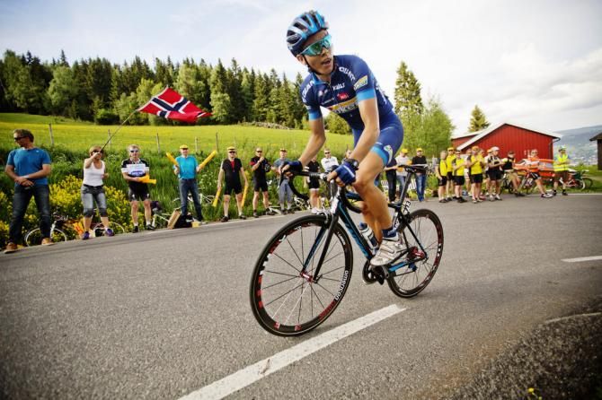 Odd Christian Eiking gets out of the saddle