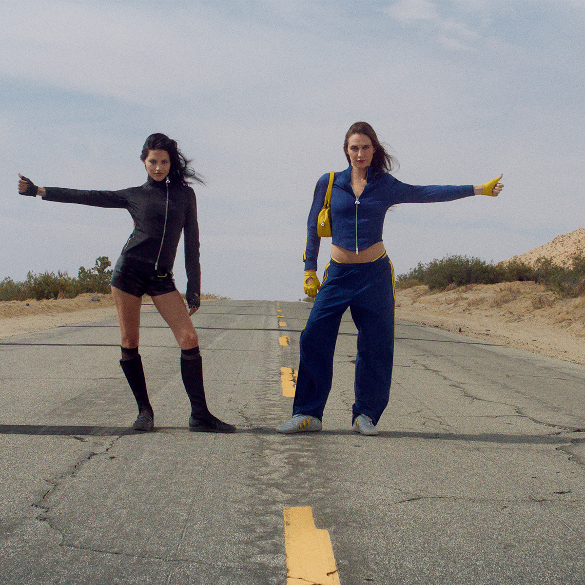 The Adidas and Miaou collaboration starring Gabbriette and Devon Lee Carlson.