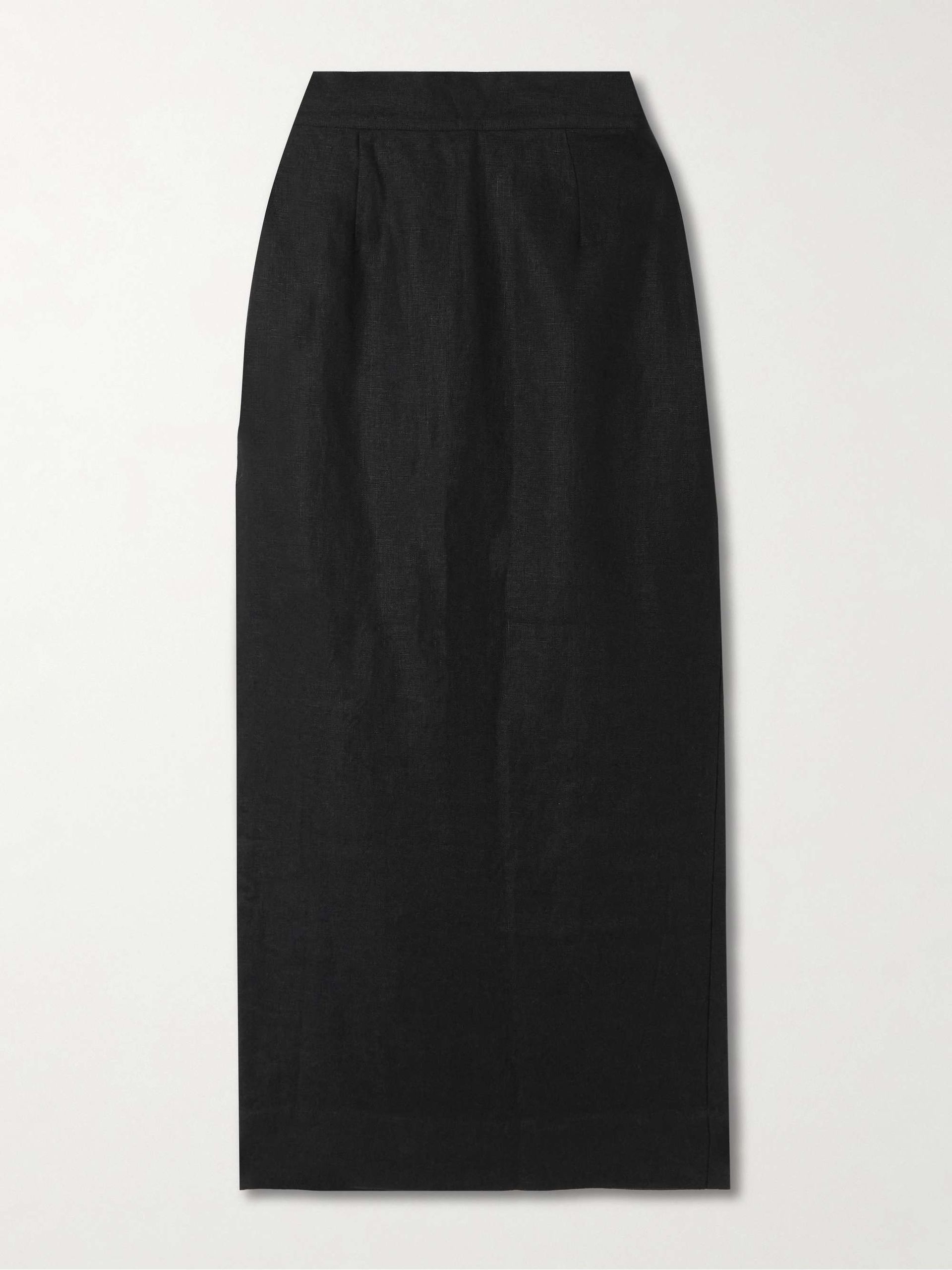 Emma Linen Midi Skirt