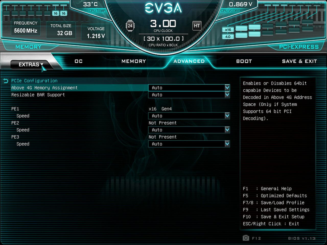 BIOS - EVGA Z790 Dark Kingpin
