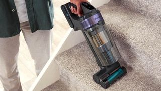 Samsung vacuum cleaner in use