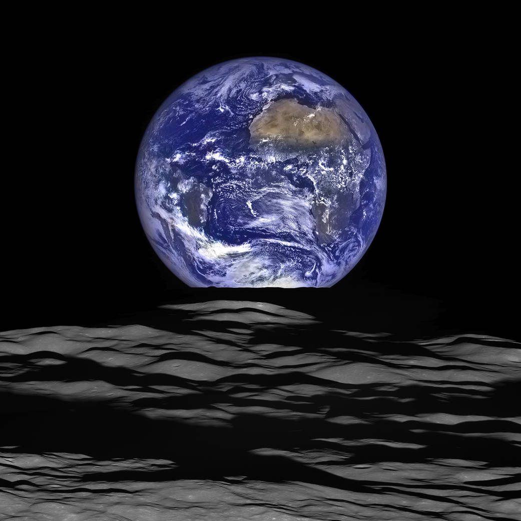 New &#039;Earthrise&#039; Photo from NASA Moon Probe