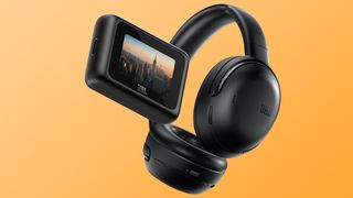 JBL's new elite headphones include a touchscreen audio transmitter to connect to anything easily… and to share audio with anyone else easily