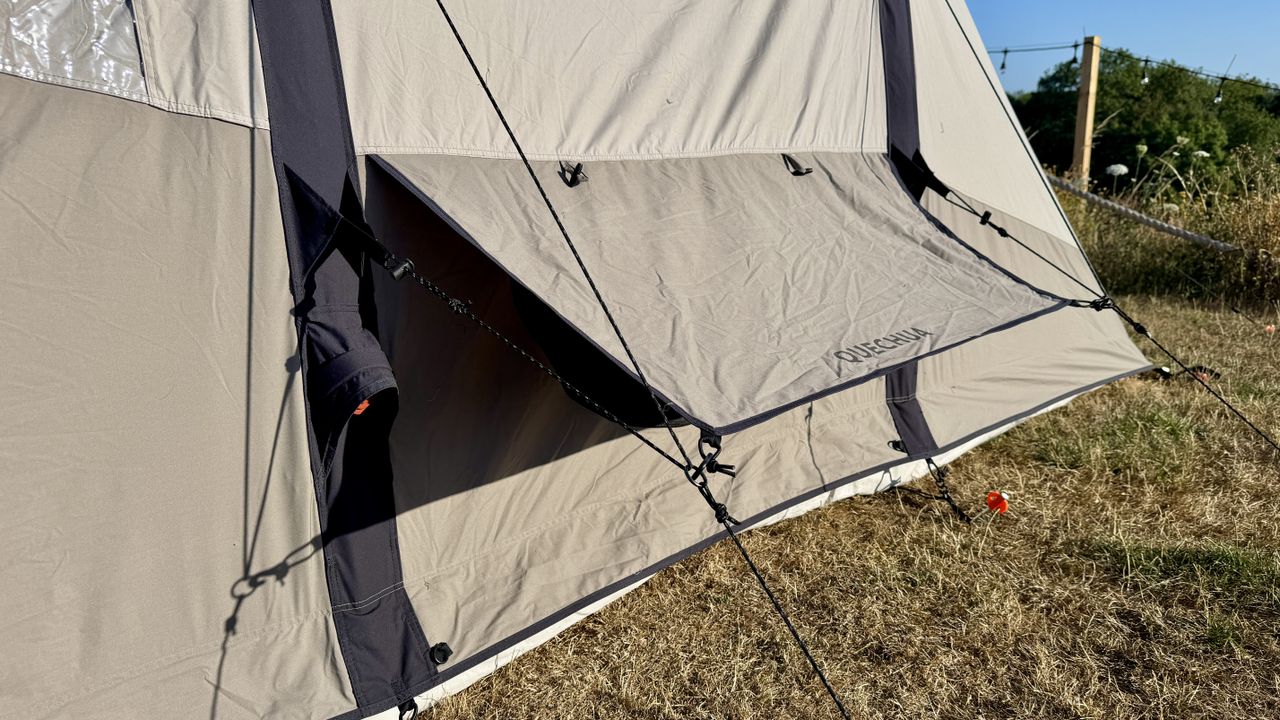 Quechua Air Seconds 4.2 Polycotton tent test and review