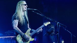 AUSTIN, TEXAS - AUGUST 23: Jerry Cantrell performs onstage during the "I Want Blood Tour" at Emo's Austin on August 23, 2025 in Austin, Texas. (Photo by Rick Kern/Getty Images)