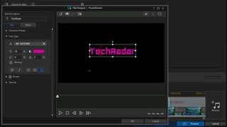 Editing a title with CyberLink Screen Recorder 3 Deluxe