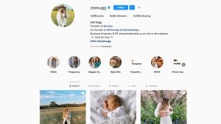 Zoe Sugg's profile on Instagram