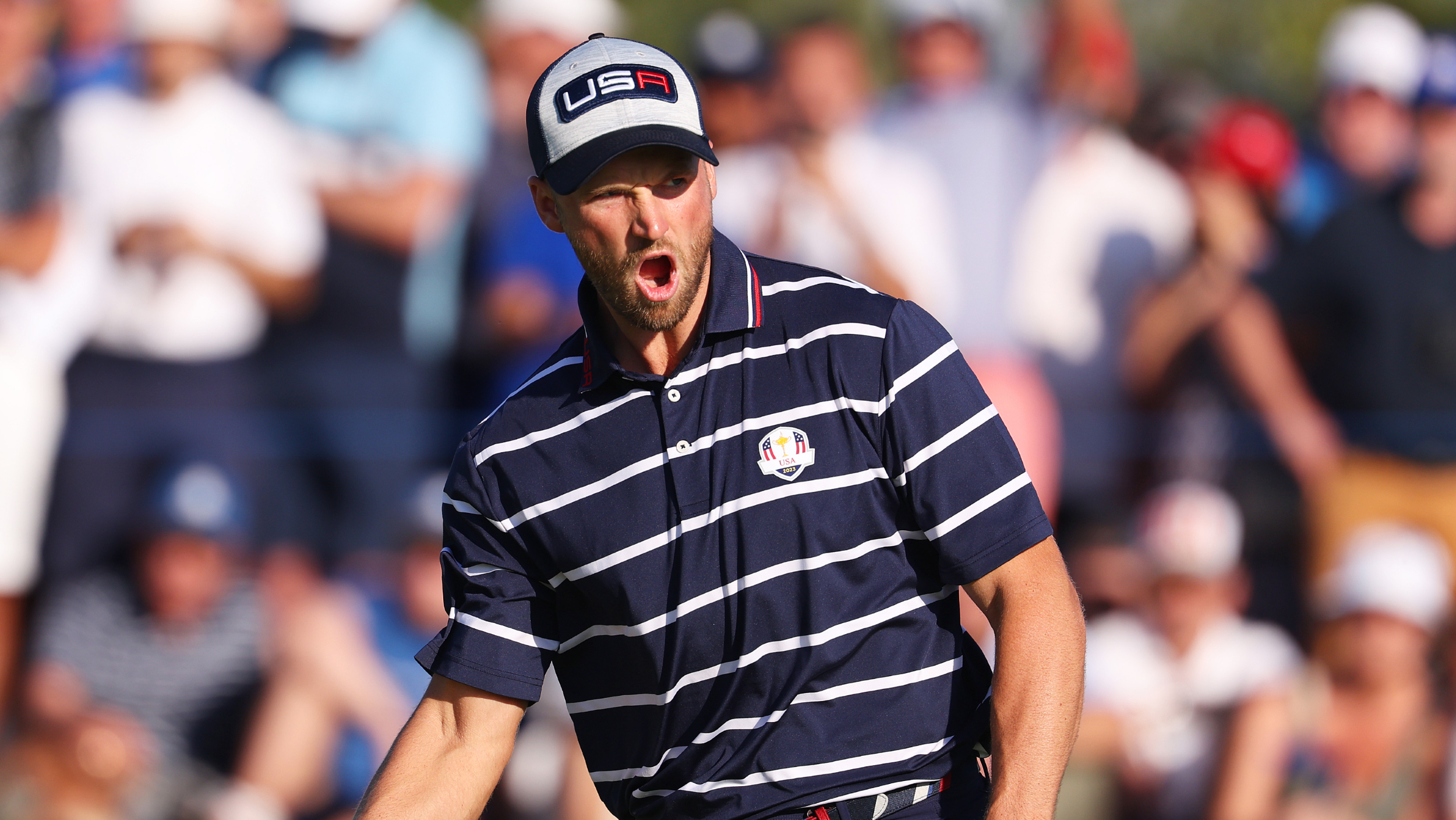 Wyndham Clark at the Ryder Cup